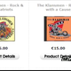 Products from ISD Records registered to Bart Alsbrook (KXII-12 screenshot)